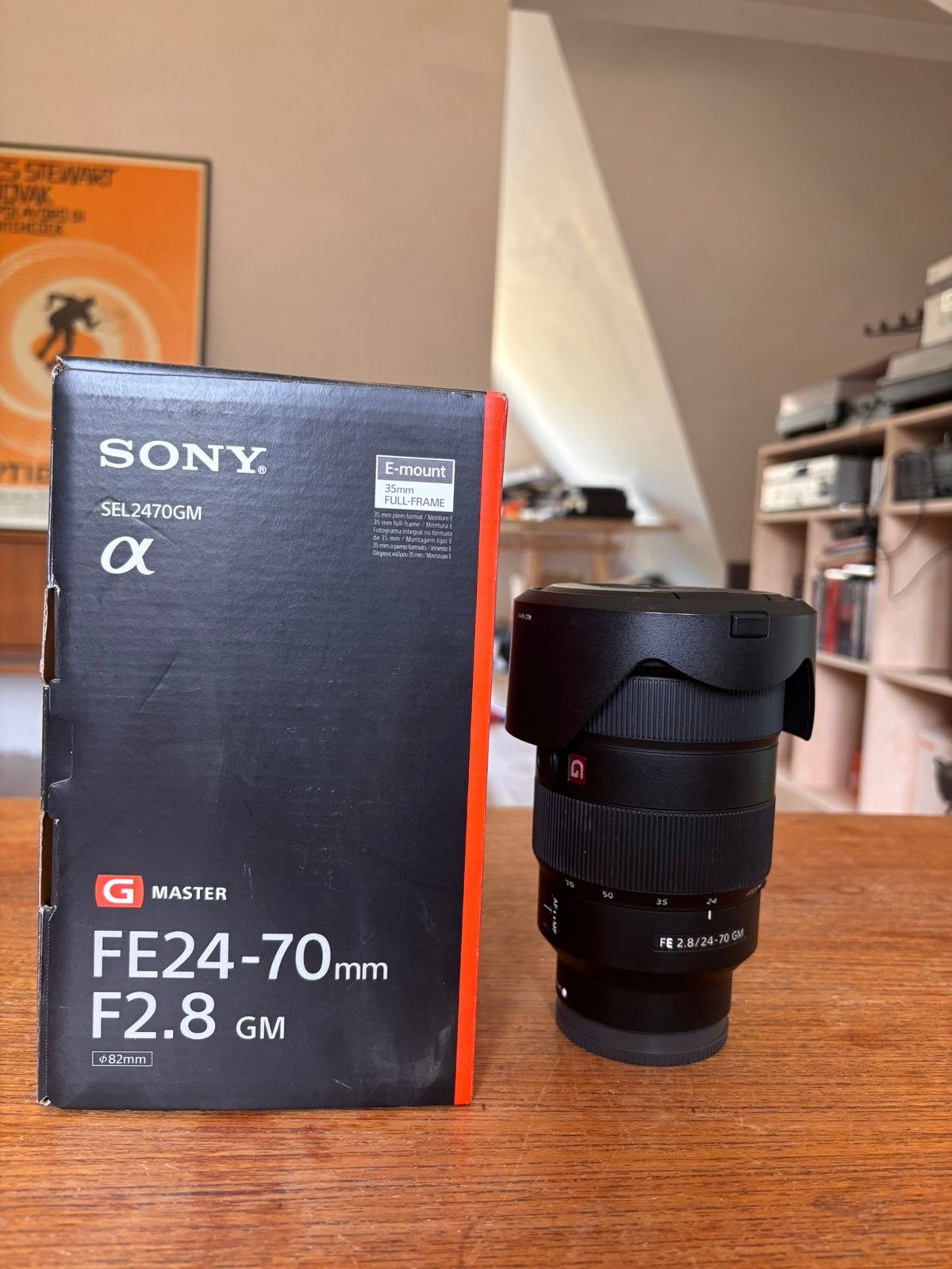 Sony 24-70 GM I, TV, Hi-fi & Vidéo, Enlèvement, Utilisé, Sony, Monture Sony E