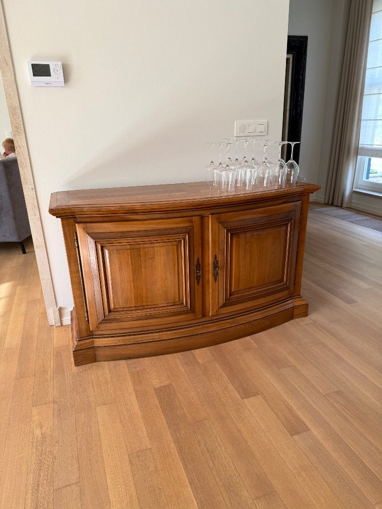 Exclusief kersenhouten dressoir – Christian Robert s.a., Ophalen, Gebruikt, Kersenhout, Met lade(s)