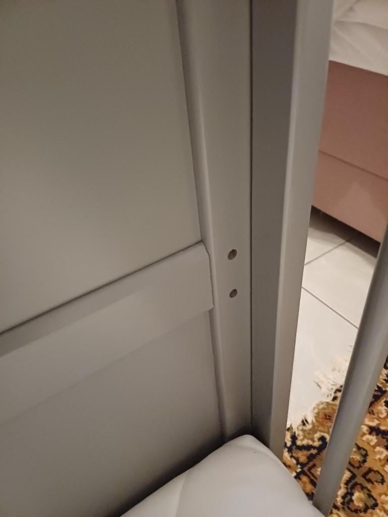 Lit pour bébé avec draps-housses, protège-matelas, Moins de 70 cm, Comme neuf, Moins de 140 cm, Enlèvement