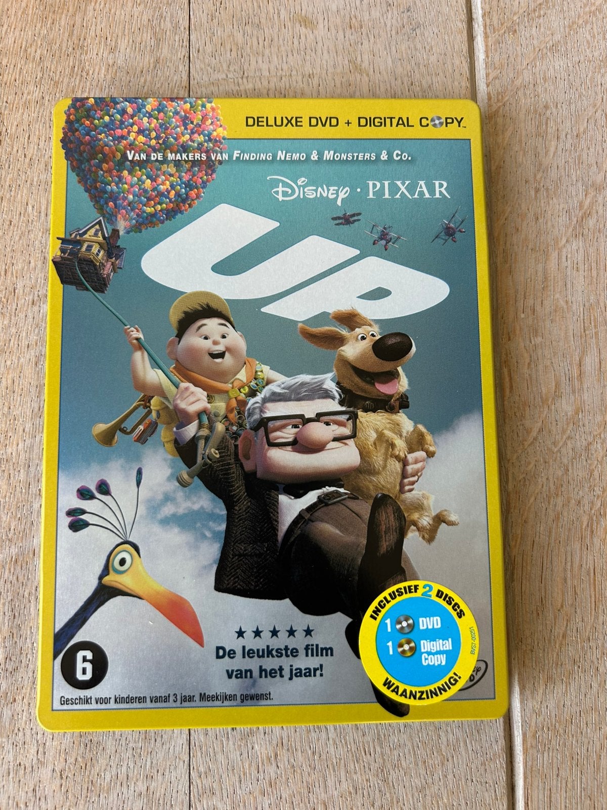 DVD Disney Pixar UP Deluxe, CD & DVD, À partir de 6 ans, Comprend un boîtier, Enlèvement ou Envoi, Dessin animé