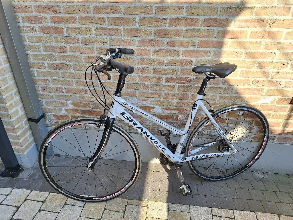 Granville Feather damesracefiets – maat 53, Gebruikt, Velgrem, 15 tot 20 versnellingen, 50 tot 53 cm