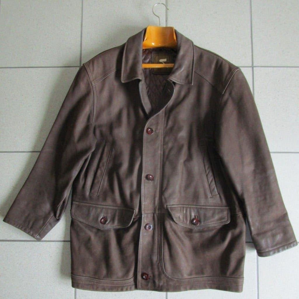 Veste en cuir pour homme Company Creation Suisse taille 50, Vêtements | Hommes, Enlèvement ou Envoi, Brun, Porté, Taille 48/50 (M)