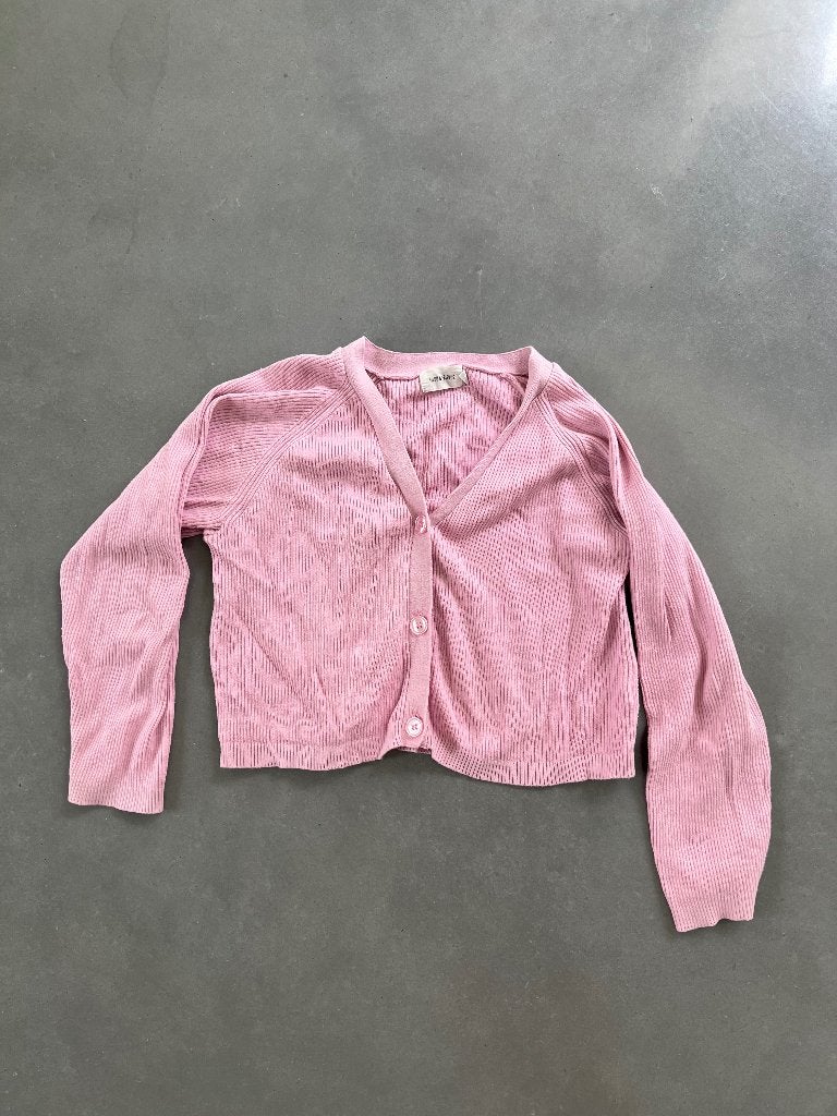 korte cardigan, Kinderen en Baby's, Kinderkleding | Maat 122, Gebruikt, Meisje, Trui of Vest, Ophalen of Verzenden