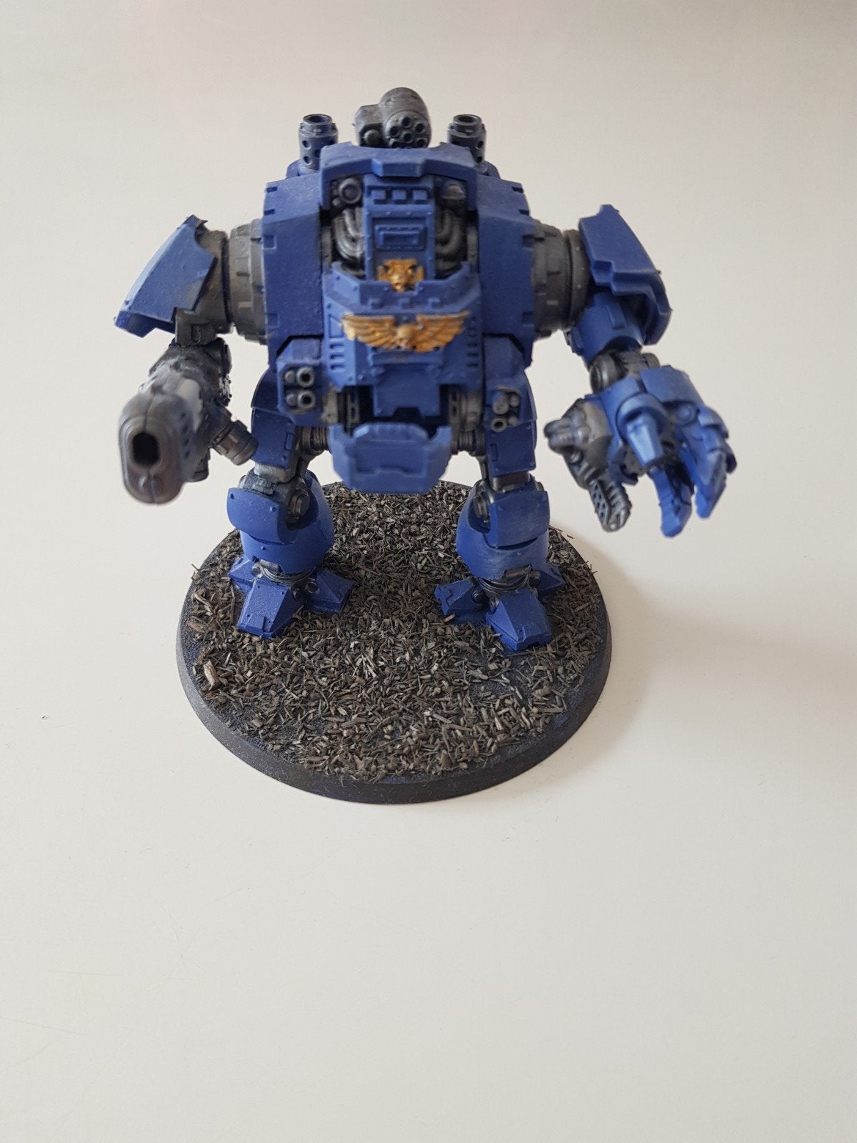 40k redemptor dreadnought, painted, Hobby en Vrije tijd, Gebruikt, Figuurtje(s), Warhammer, Ophalen of Verzenden