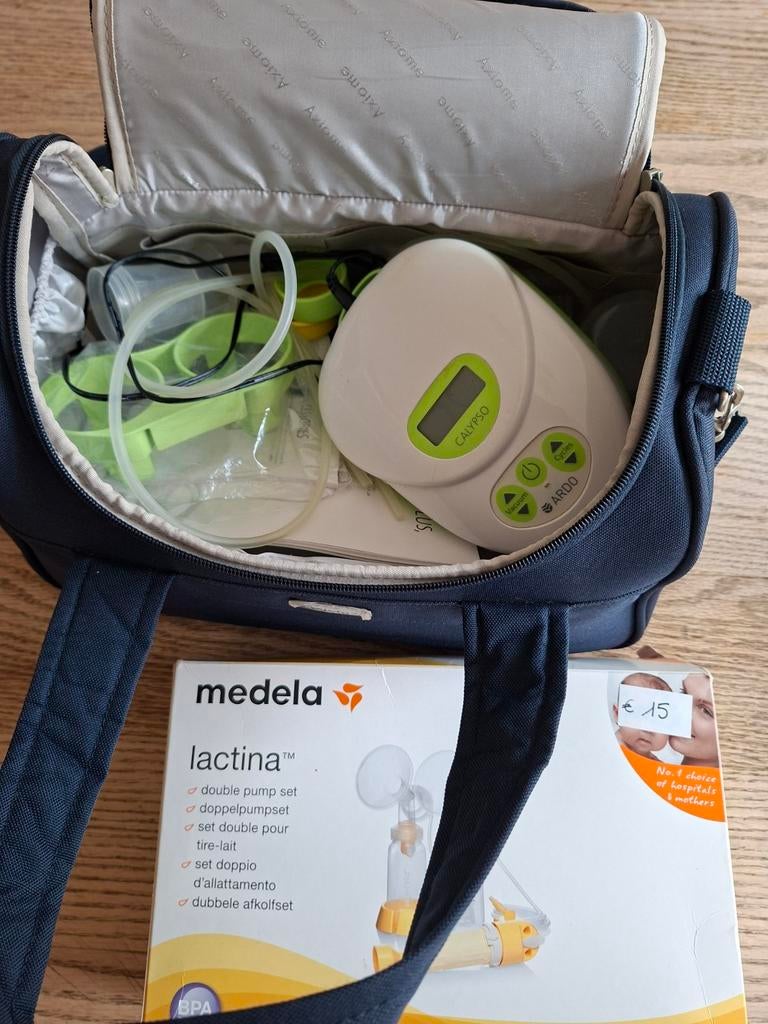 Ardo kolf en manuele kolf medela, plus tas., Ophalen