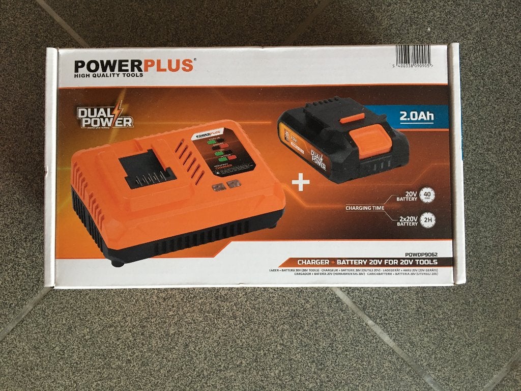 Lader + batterij NIEUW, Enlèvement, Neuf