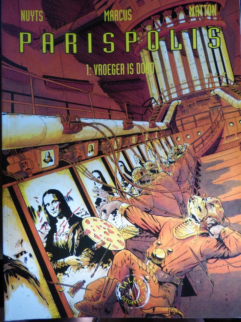 parispolis   vroeger is dood ,   softcover, Boeken, Stripverhalen, Ophalen of Verzenden