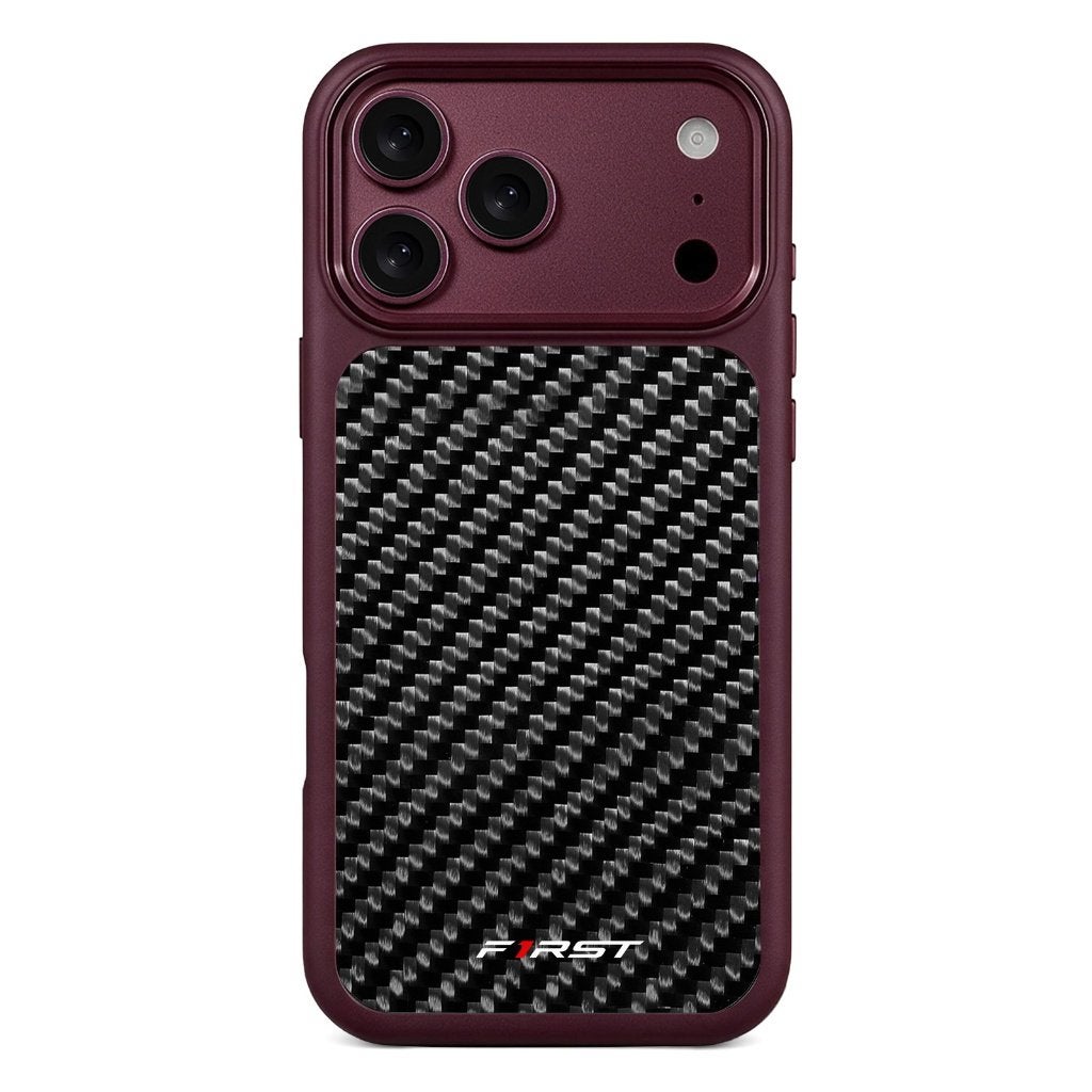 iPhone 18 Pro & Pro Max hoesje in Burgundy Red, Ophalen, Nieuw, Draadloos opladen, Rood