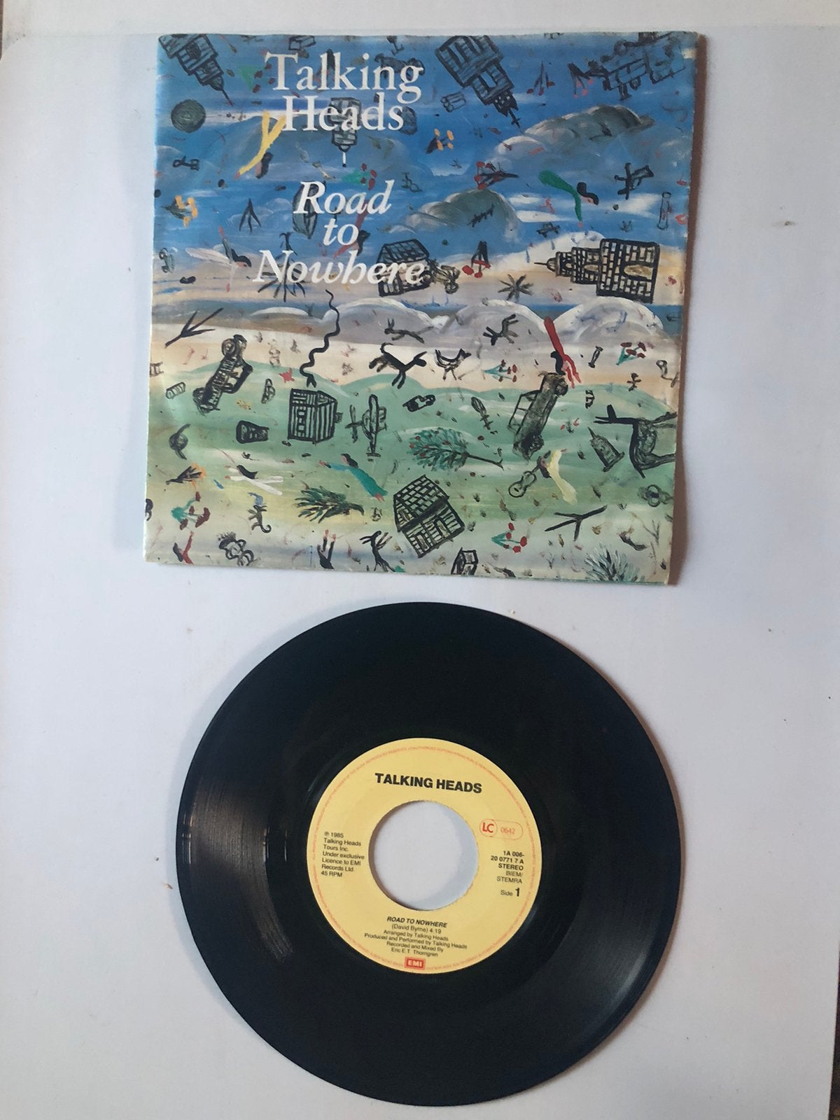 Talking Heads: toad to nowhere ( 1985), Verzenden, Zo goed als nieuw