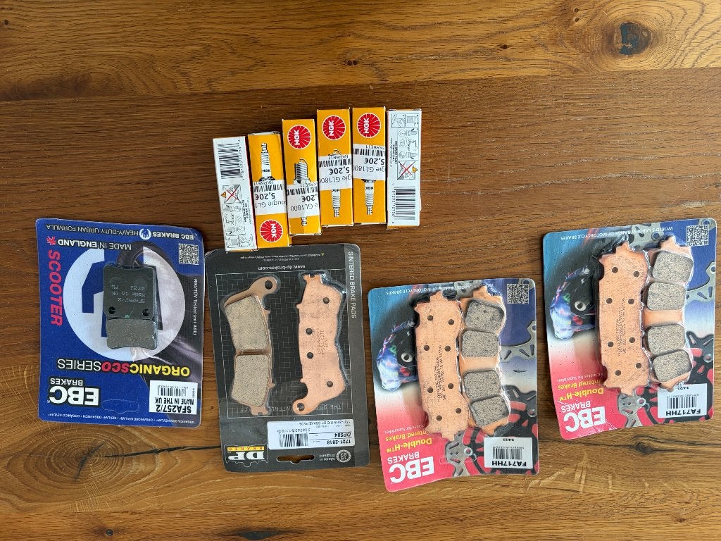 Remblokken, Motoren, Ophalen, Nieuw