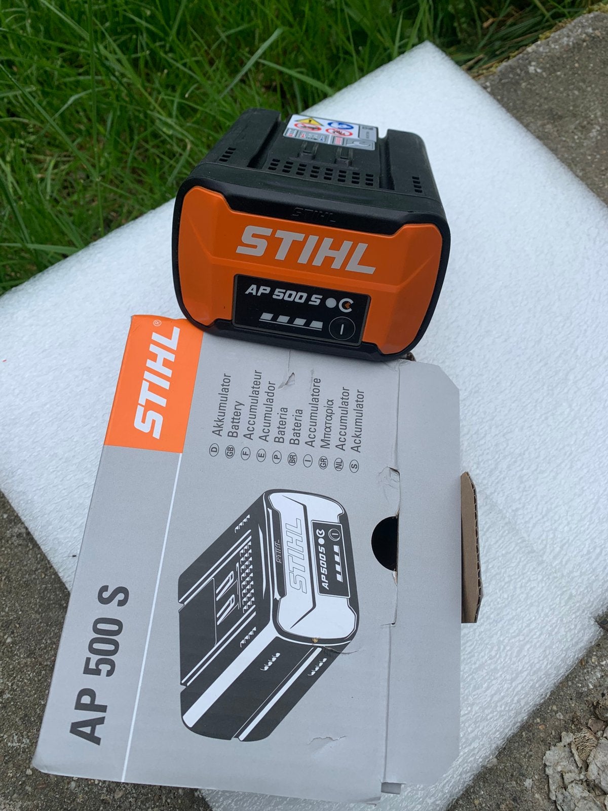 stihl ap500s, Ophalen, Nieuw