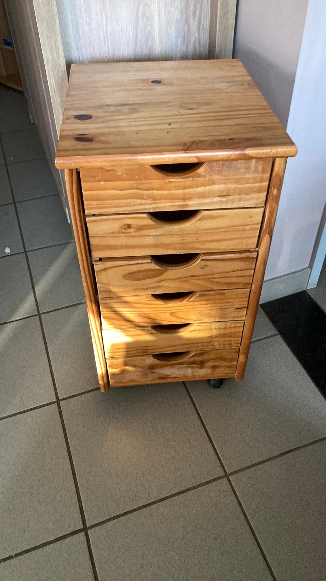 Ladekastje op wieltjes, Ophalen, Minder dan 50 cm, Gebruikt, 5 laden of meer