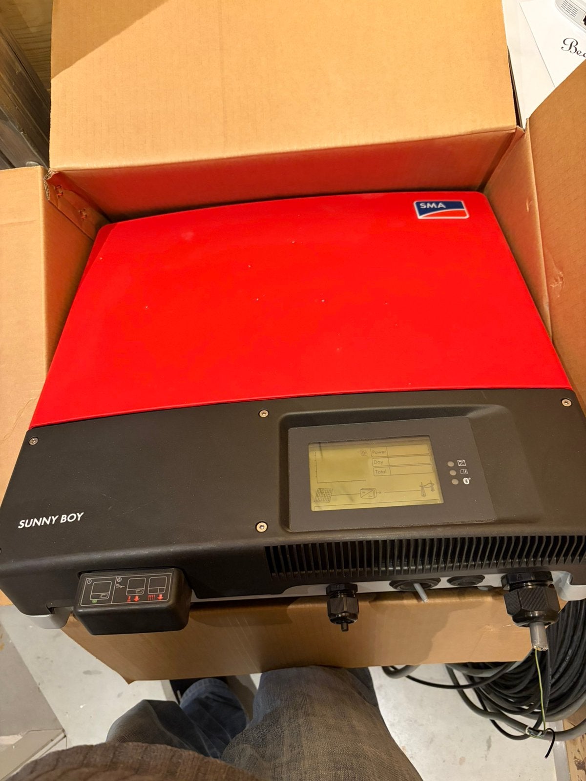 SMA omvormer 5 KW, Doe-het-zelf en Bouw, Zonnepanelen en Toebehoren, Ophalen, Gebruikt