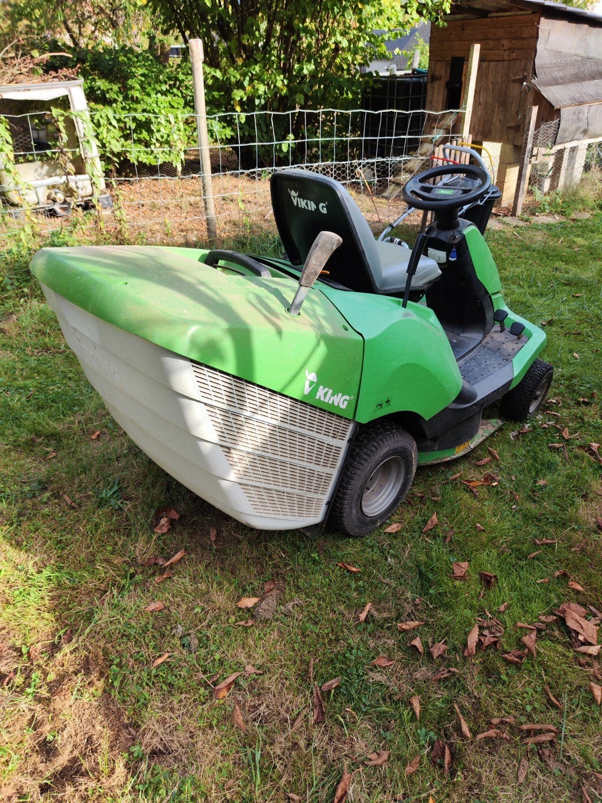 tracteur tondeuse Viking R4 pour pièces ou à réparer, Viking, Moins de 90 cm, Enlèvement, Utilisé