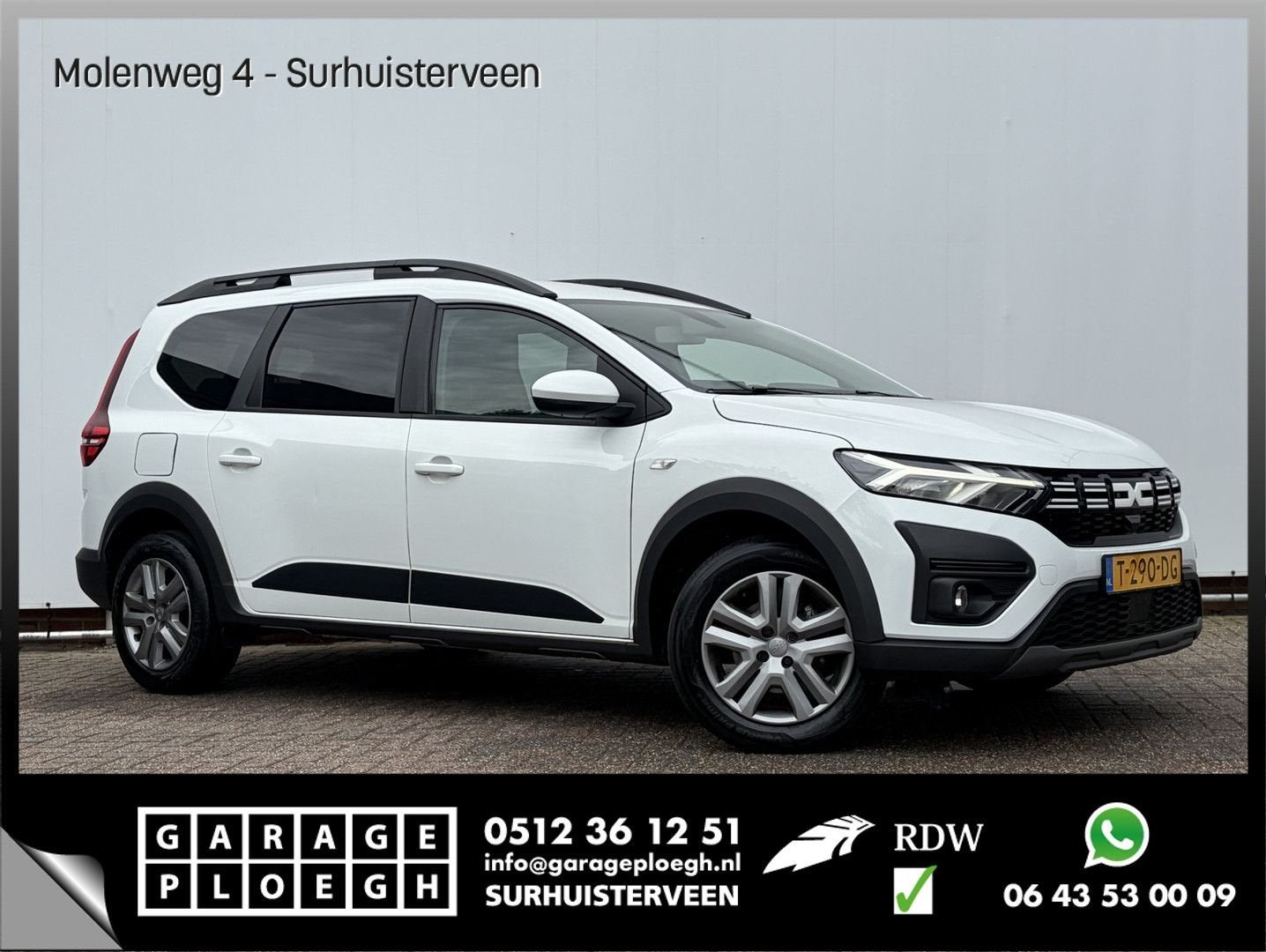 Dacia Jogger 7-Pers 1.0 TCe 100 ECO-G Carplay Airco Cruise 7, Autos, Achat, Electronic Stability Program (ESP), Entreprise, MPV ou Monospace
