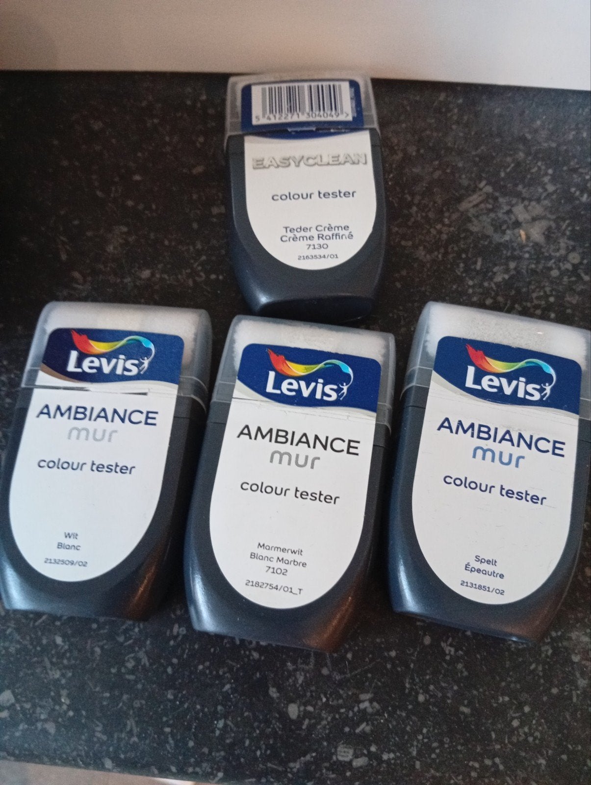 testeurs peinture blanche levis, Doe-het-zelf en Bouw, Verf, Beits en Lak, Ophalen, Verf