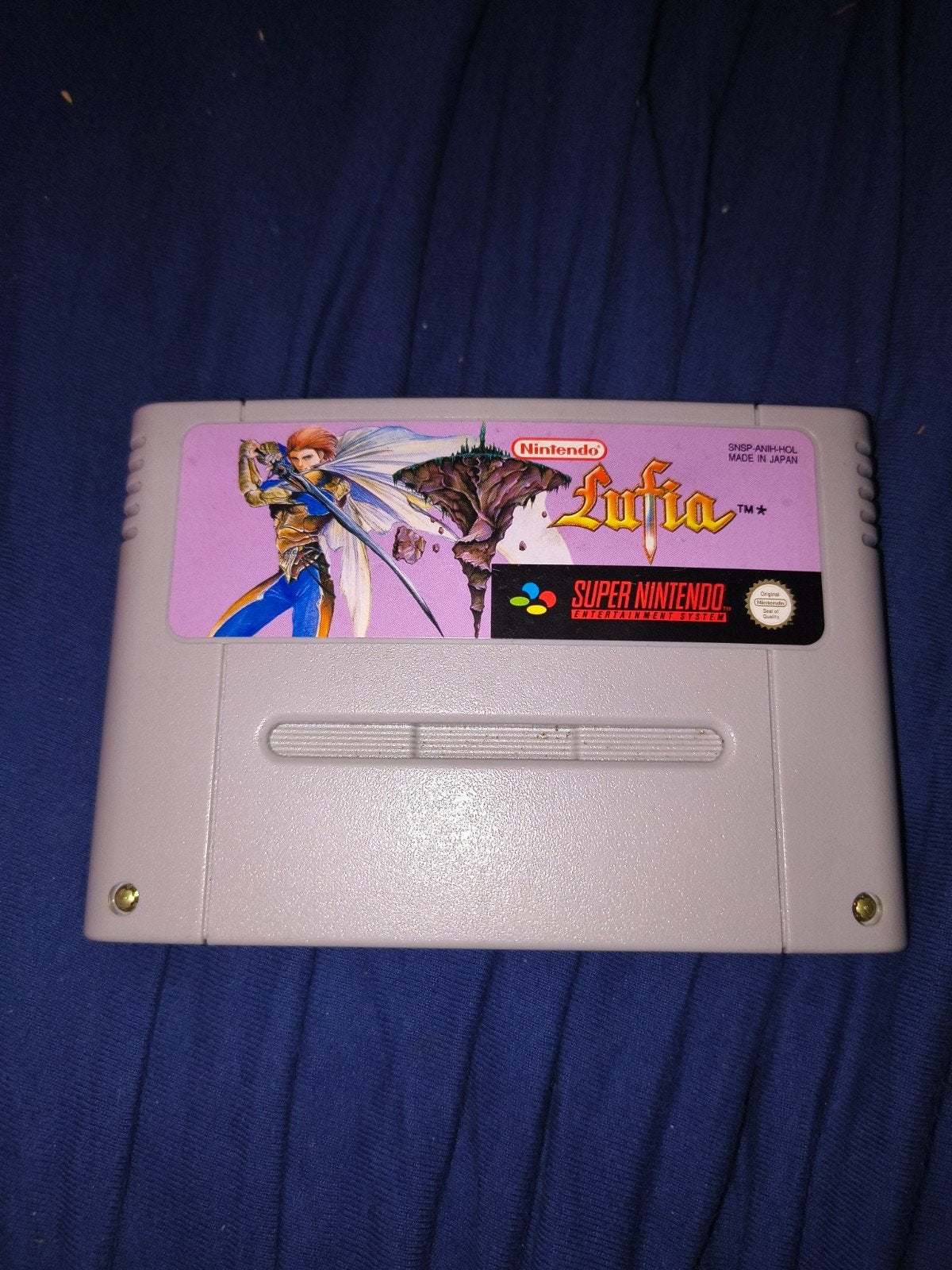 Super Nintendo PaL cartridge Lufia in zeer goede staat, Games en Spelcomputers, Ophalen of Verzenden, Zo goed als nieuw, Role Playing Game (Rpg)