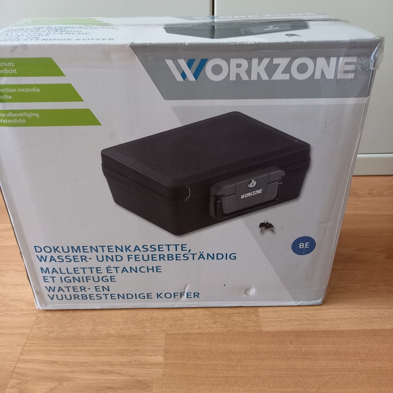 NIEUWE WATER EN VUUR BESTENDIGE DOCUMENTENKOFFER, Ophalen of Verzenden, Nieuw, Metaal, Slot