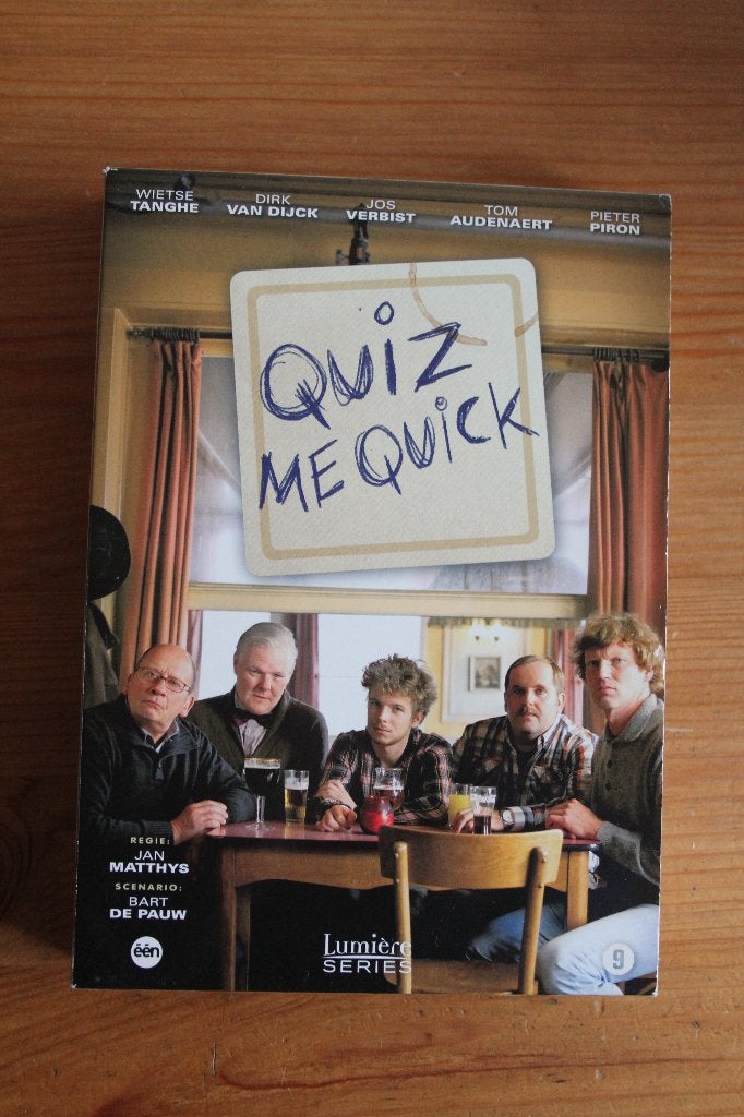 Quiz me quick  compl serie    knap vlaamse drama-serie!, CD & DVD, Drame, Enlèvement ou Envoi, Série complète, Comme neuf