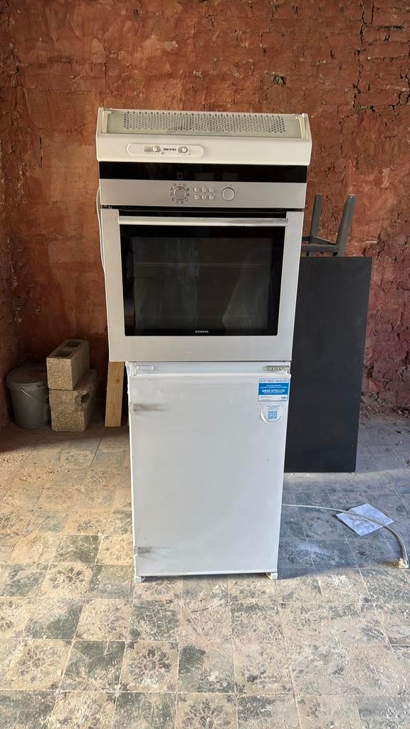 Frigo four hotte taqué, Electroménager, Enlèvement, Comme neuf, Four