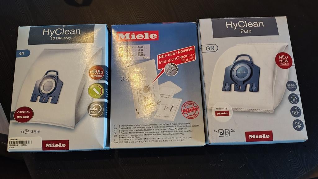 Stofzuigerzakken nieuw 9x, Elektronische apparatuur, Ophalen
