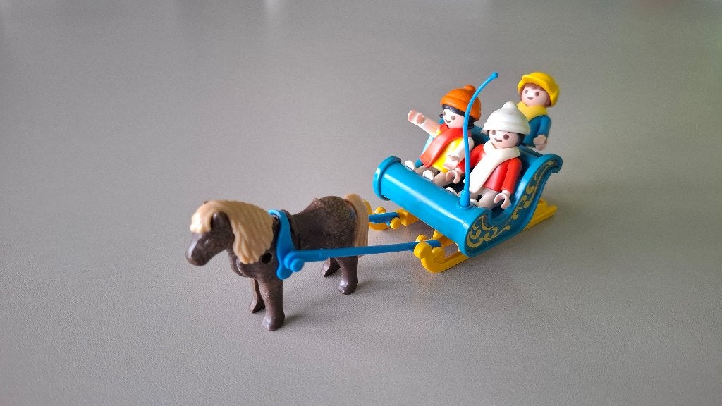 Playmobil sets: spelen in de sneeuw, Enlèvement, Utilisé, Kit complet