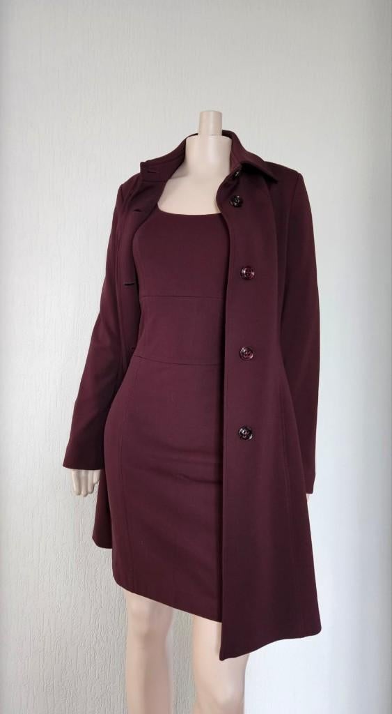 Guess by Marciano stijlvolle set jurk + jas maat 36, Overige kleuren, Ophalen of Verzenden, Zo goed als nieuw, Maat 36 (S)