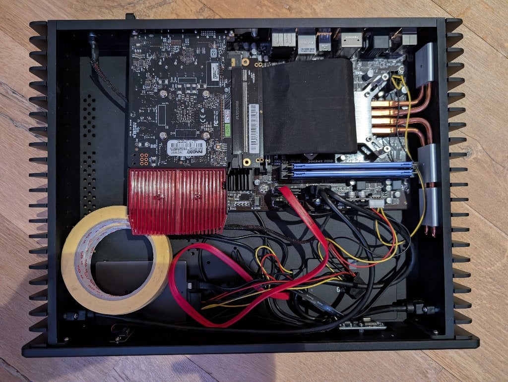Fanless HTPC Streacom FC5 Alpha — i5, GTX 1050 Ti, 2x SSD, Informatique & Logiciels, Ordinateurs de bureau, Utilisé, Inconnu, SSD