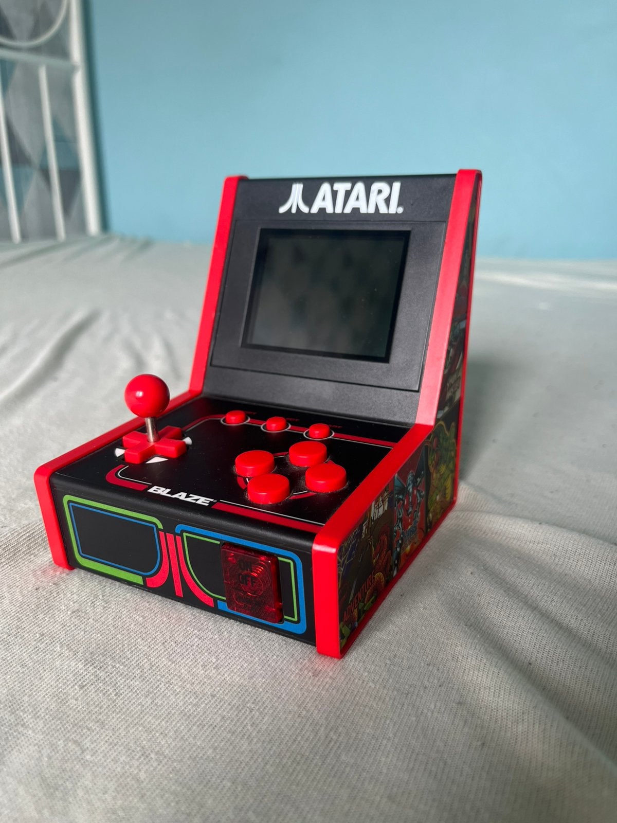 Atari retro game console, Ophalen, Zo goed als nieuw, Met games