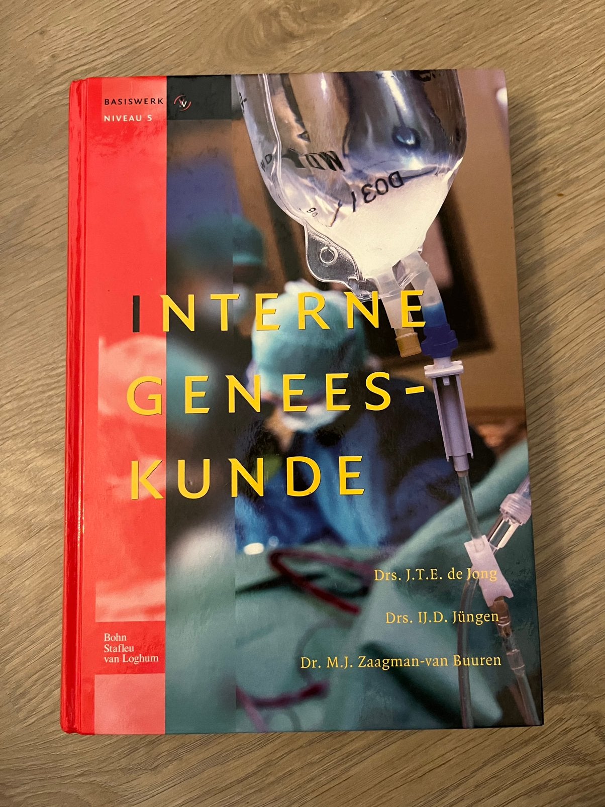 J.T.E. de Jong - Interne geneeskunde, Ophalen of Verzenden, Nieuw, Hogeschool, J.T.E. de Jong
