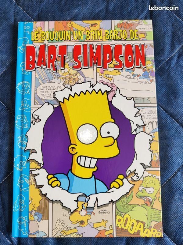 Bande dessinée, Le bouquin un brin barjo de Bart Simpson, Verzamelen, Ophalen of Verzenden, Zo goed als nieuw