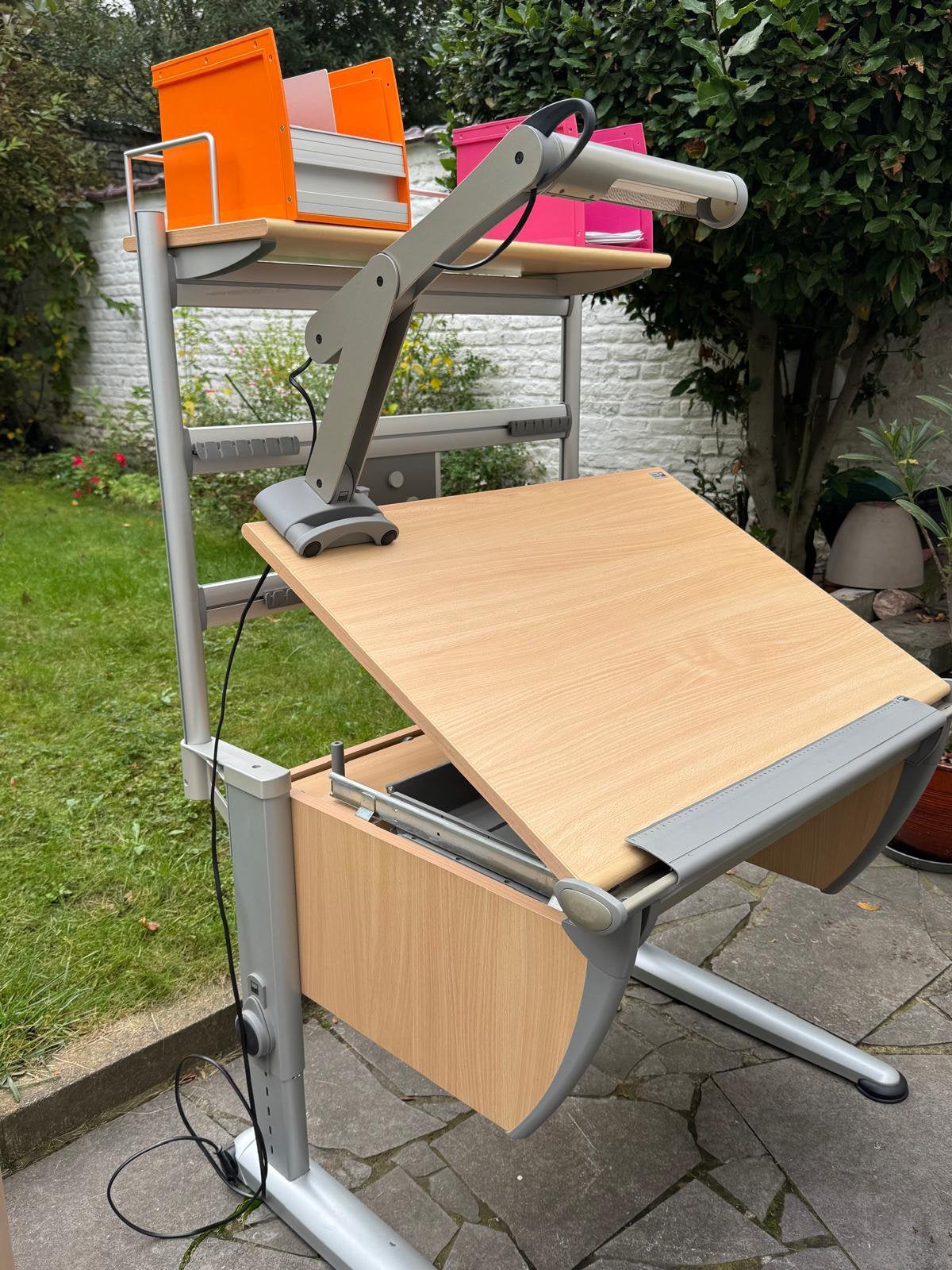 Bureau Moll Collection Maximo Forte, Réglable en hauteur, Autres marques, Bureau d'écolier, 115 cm
