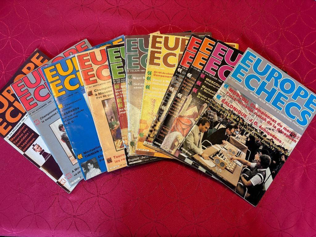 Europe Echecs 1985, Enlèvement, Comme neuf