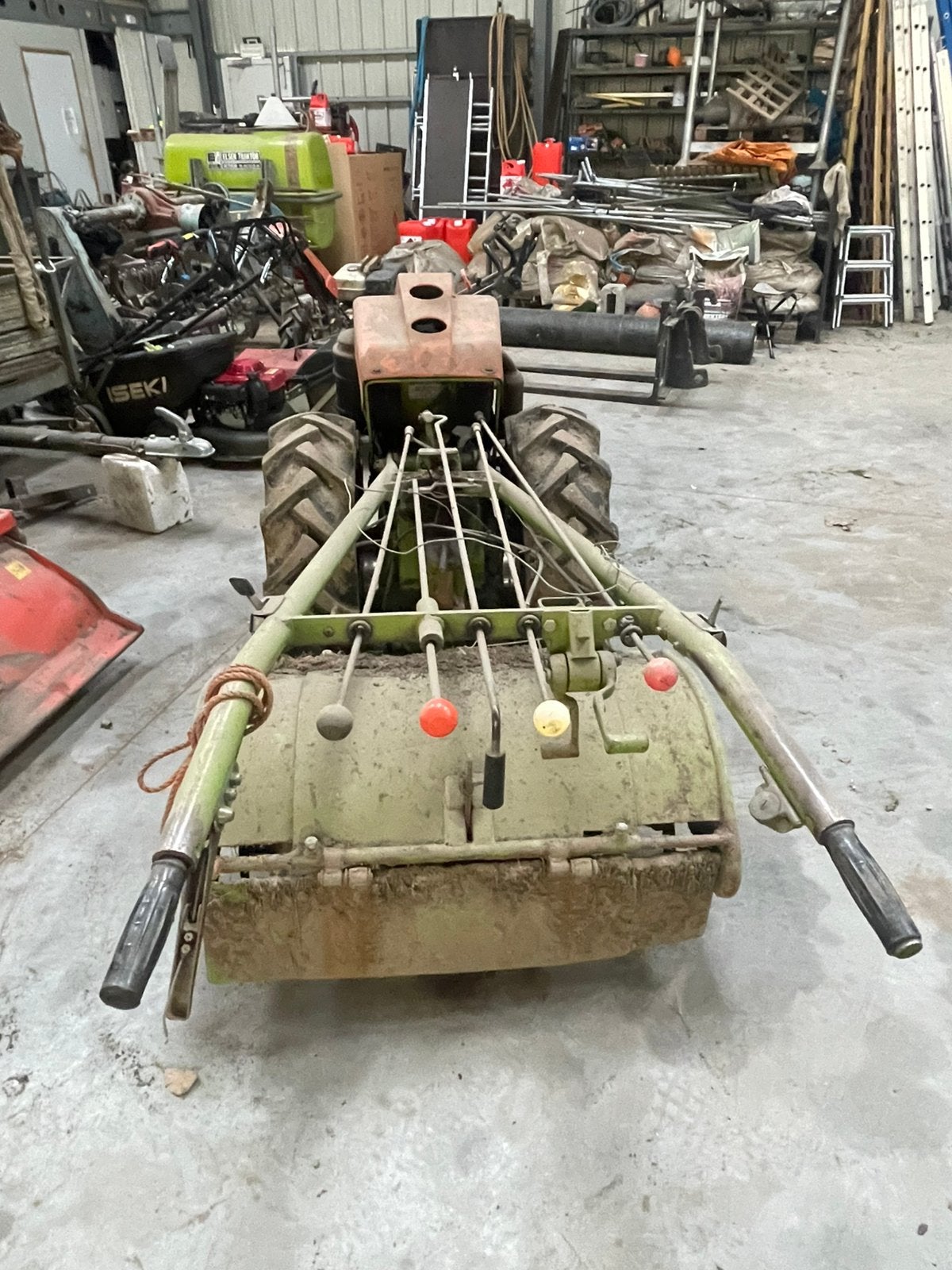 Motocuteur agria, Enlèvement, Utilisé