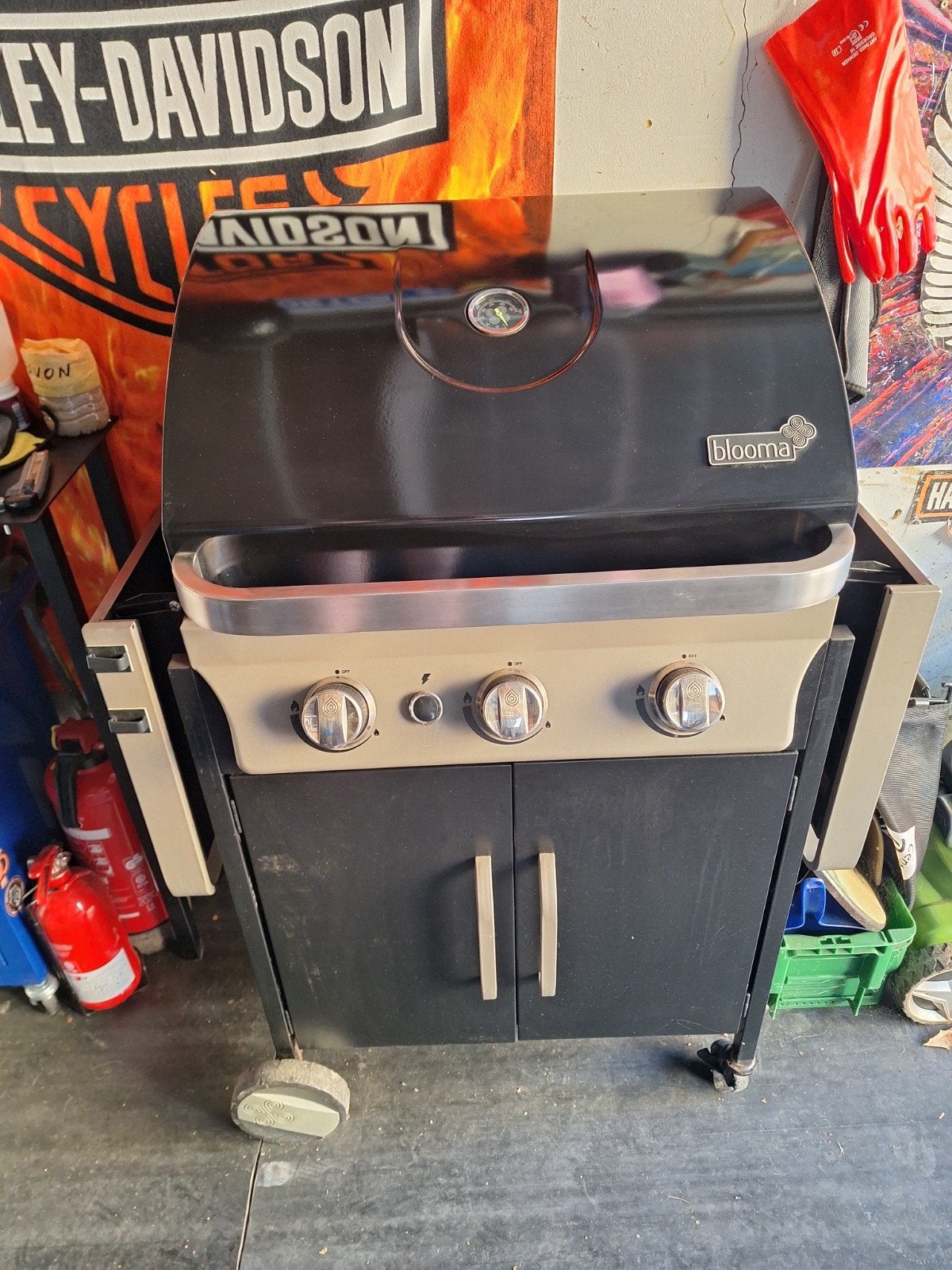 barbecue a gaz a  vendre, Enlèvement