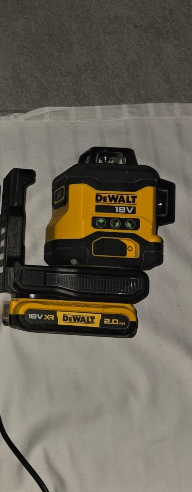 laser dewalt 3× 360 degré comme neuf, Enlèvement ou Envoi