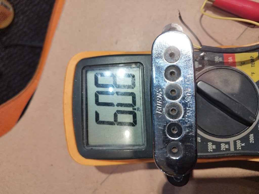 Micro burns tri sonic années 60, Muziek en Instrumenten, Ophalen, Gebruikt