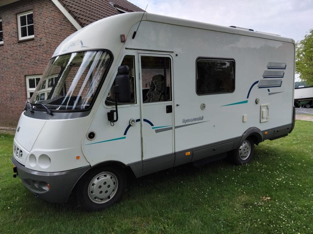 Hymer B 584, Caravans en Kamperen, Mobilhomes, Integraal, Standaard zit, Ringverwarming, Tot en met 3