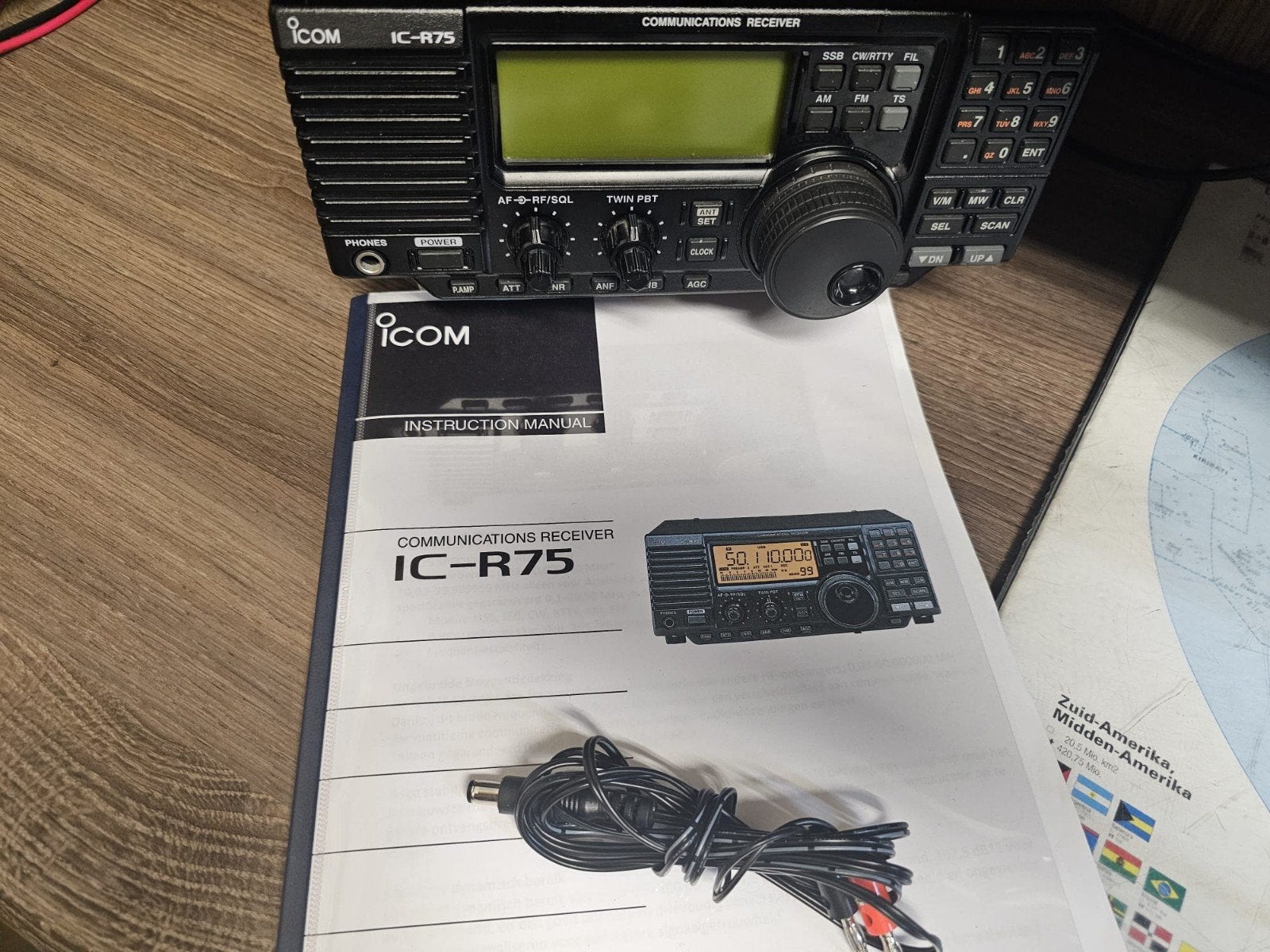 Icône R 75, Télécoms, Émetteurs & Récepteurs, Utilisé, Récepteur, Enlèvement ou Envoi