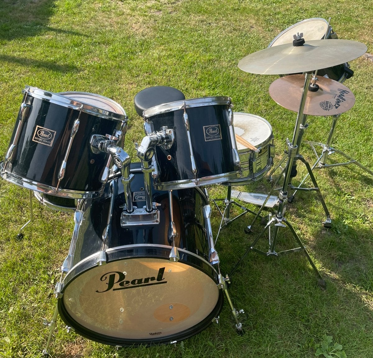 Pearl Drumstel, Musique & Instruments, Batteries & Percussions, Comme neuf, Pearl, Enlèvement