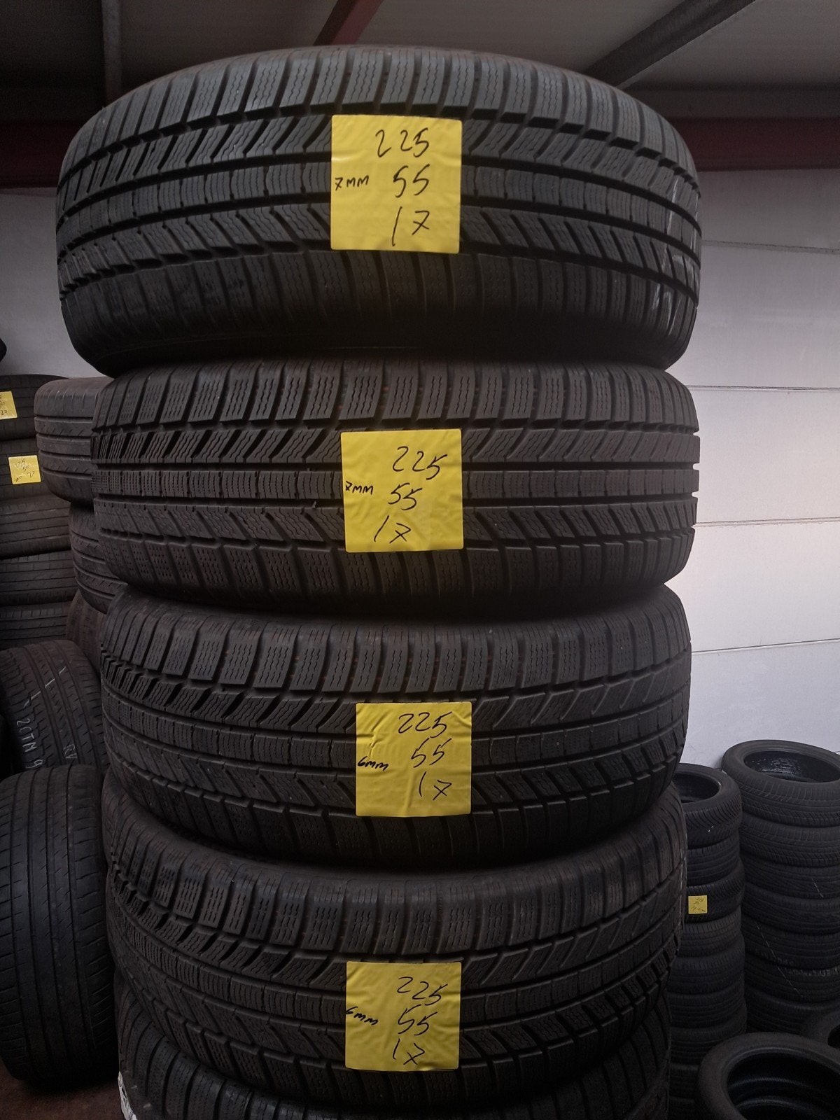 225/55R17 2255517 Démo hivernale Continental 225/55/17, Enlèvement