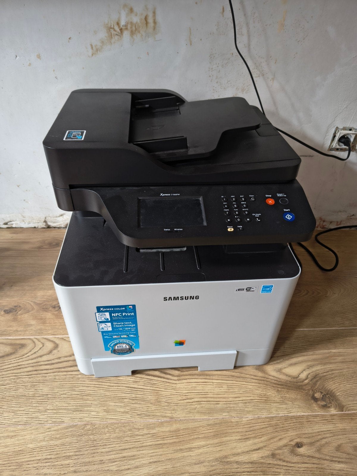Samsung laser couleurs Xpress c1860fw problème à l'impressio, Enlèvement, Imprimante laser, Imprimante