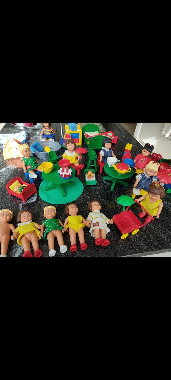 Collection de poupées Lego Duplo très rare (16 poupées + poi, Enlèvement ou Envoi