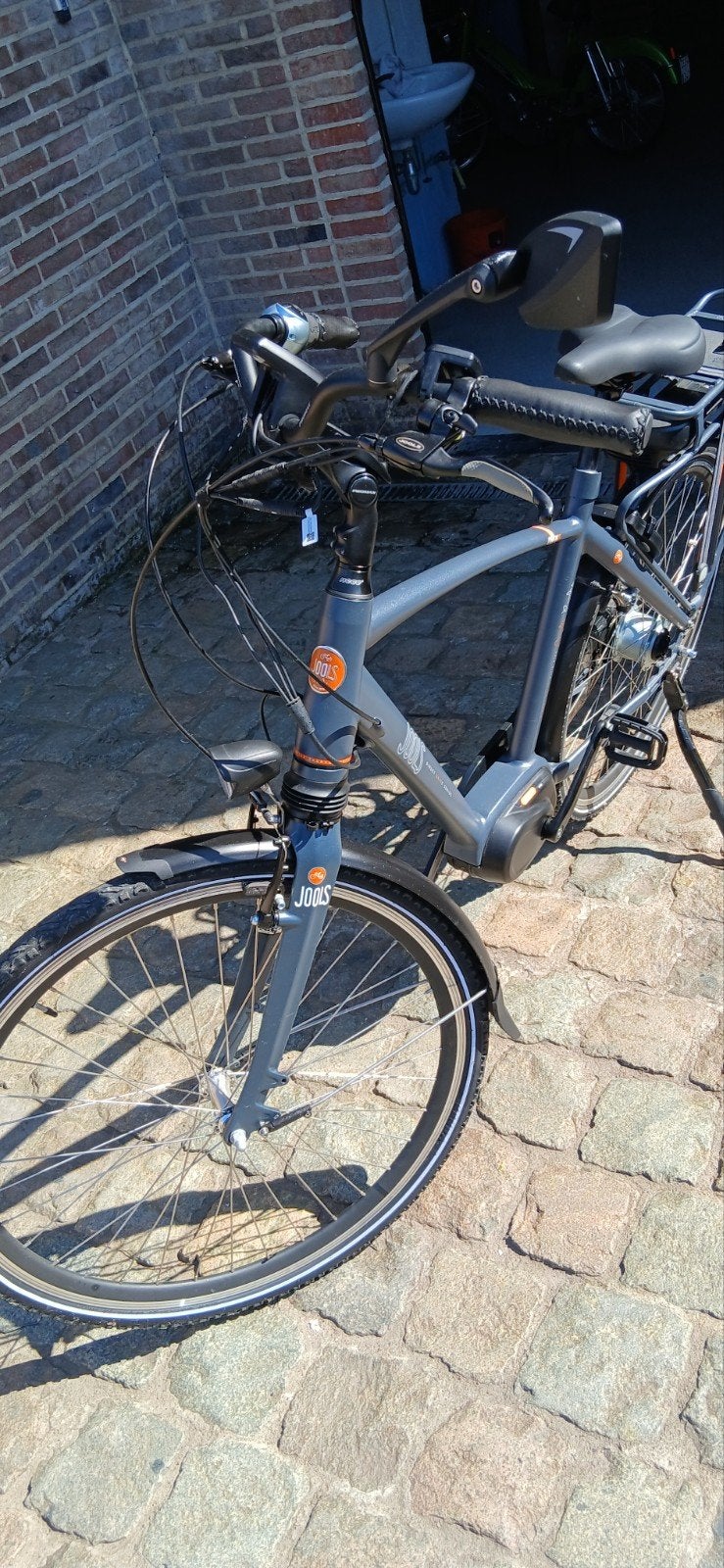 Elektrische herenfiets, Ophalen, Versnellingen