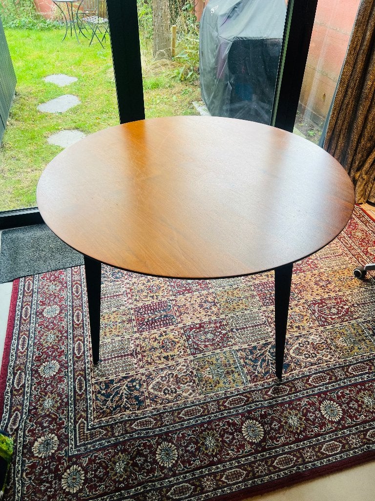 Ronde tafel, Huis en Inrichting, Ophalen, Gebruikt, Rond, 100 tot 150 cm