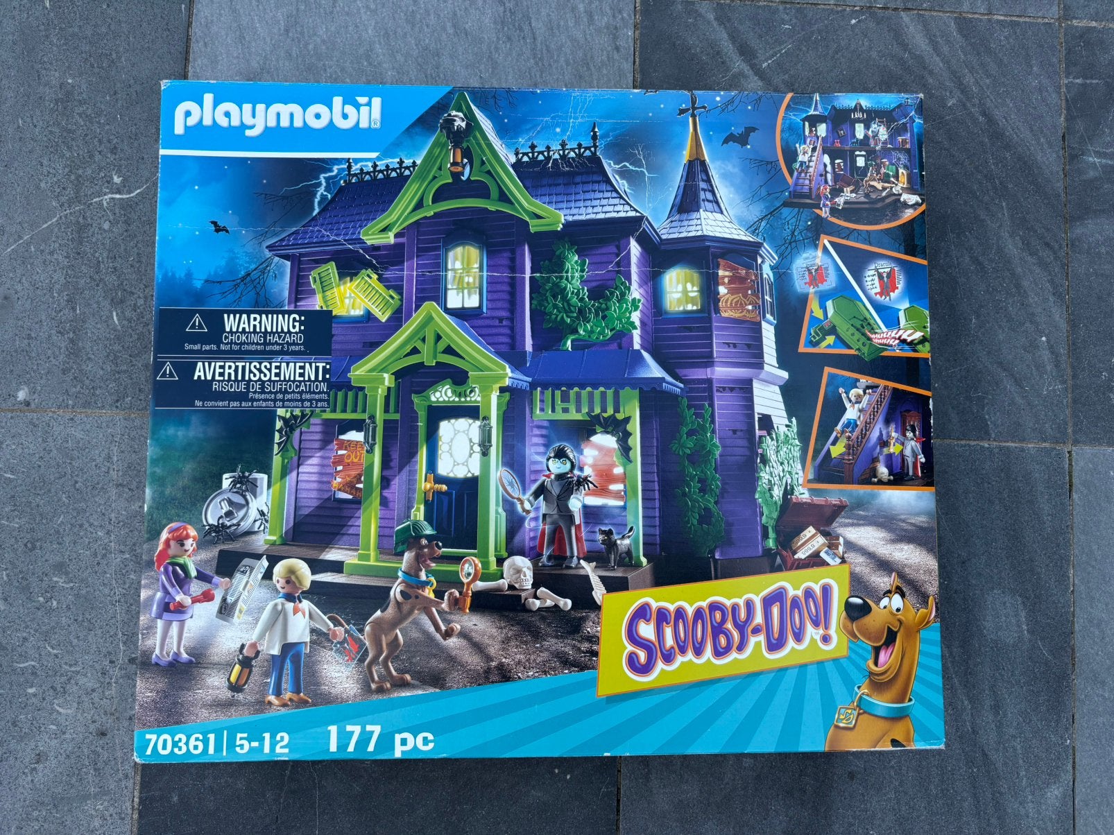 70361Scooby-Doo avontuur in Lystery Mansion, Kinderen en Baby's, Speelgoed | Playmobil, Ophalen of Verzenden, Zo goed als nieuw