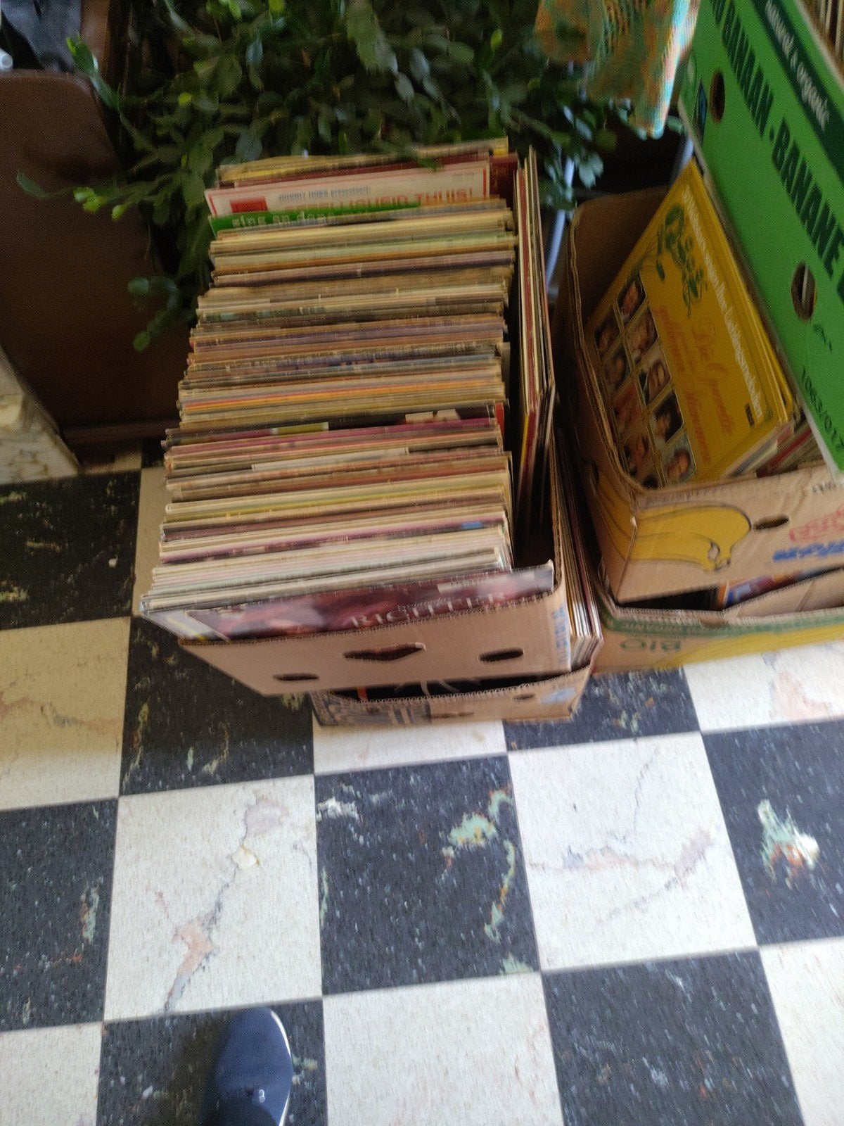 1400 vinyl lp's, Ophalen