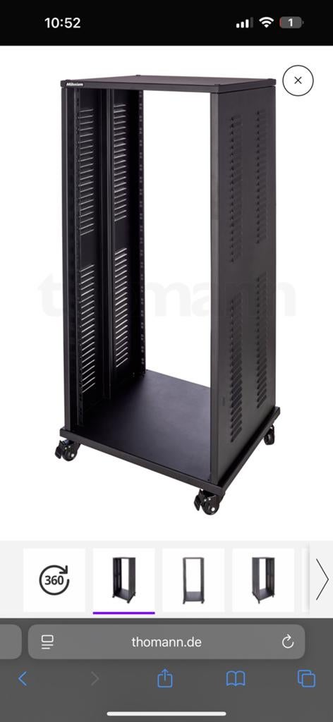 Samson rack kast 21 u, 6 stuks te koop, Ophalen, Zo goed als nieuw