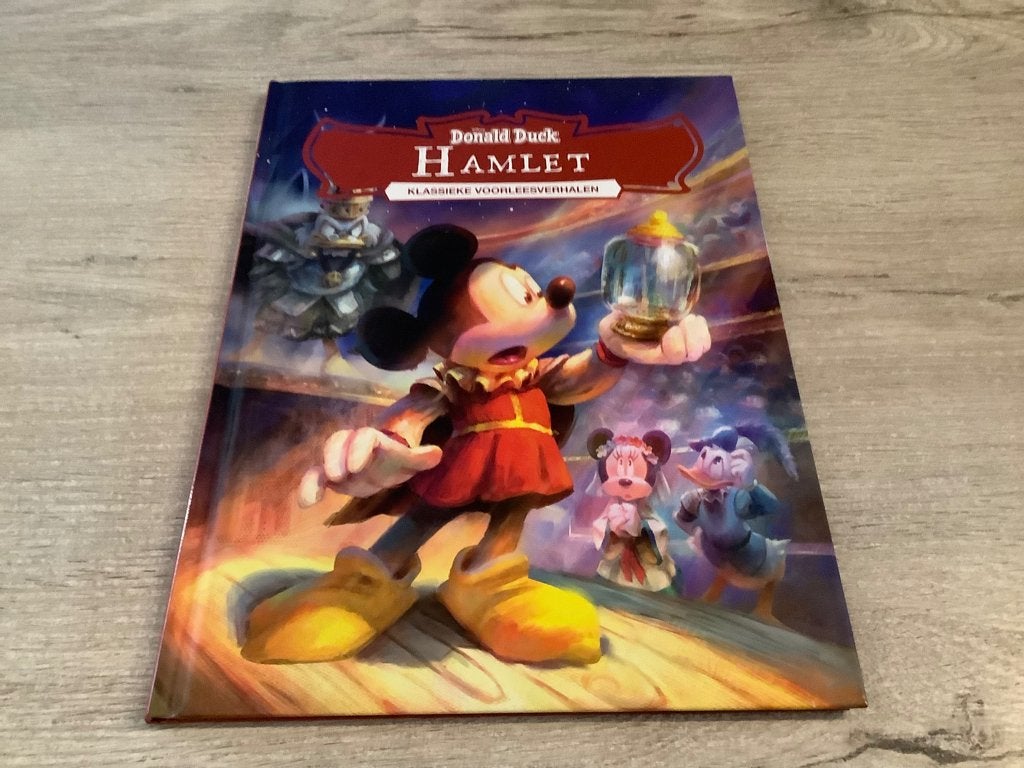 Disney Donald Duck Hamlet voorleesboek (2022), Boeken, Jongen of Meisje, Ophalen of Verzenden, Zo goed als nieuw, Voorleesboek