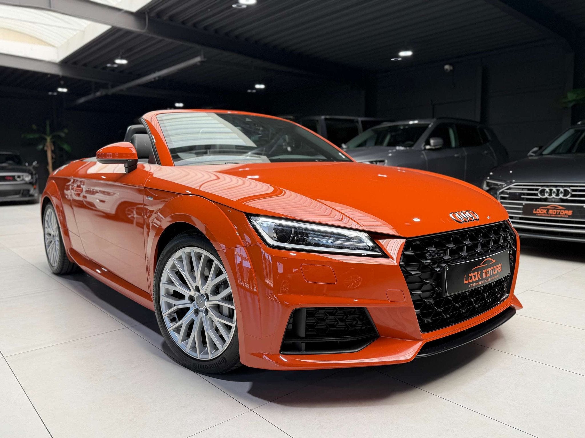 Audi TT Cabrio 45 TFSI S line S tronic QUATTRO 245CV KEYLESS, Autos, Cuir, Euro 6, Entreprise, Cabriolet